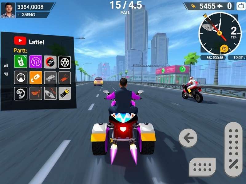 Gajanan Charge Sprint vehicle customization screen